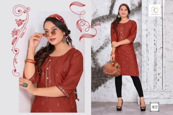 RC Madhubala 3 Satin Designer Kurti